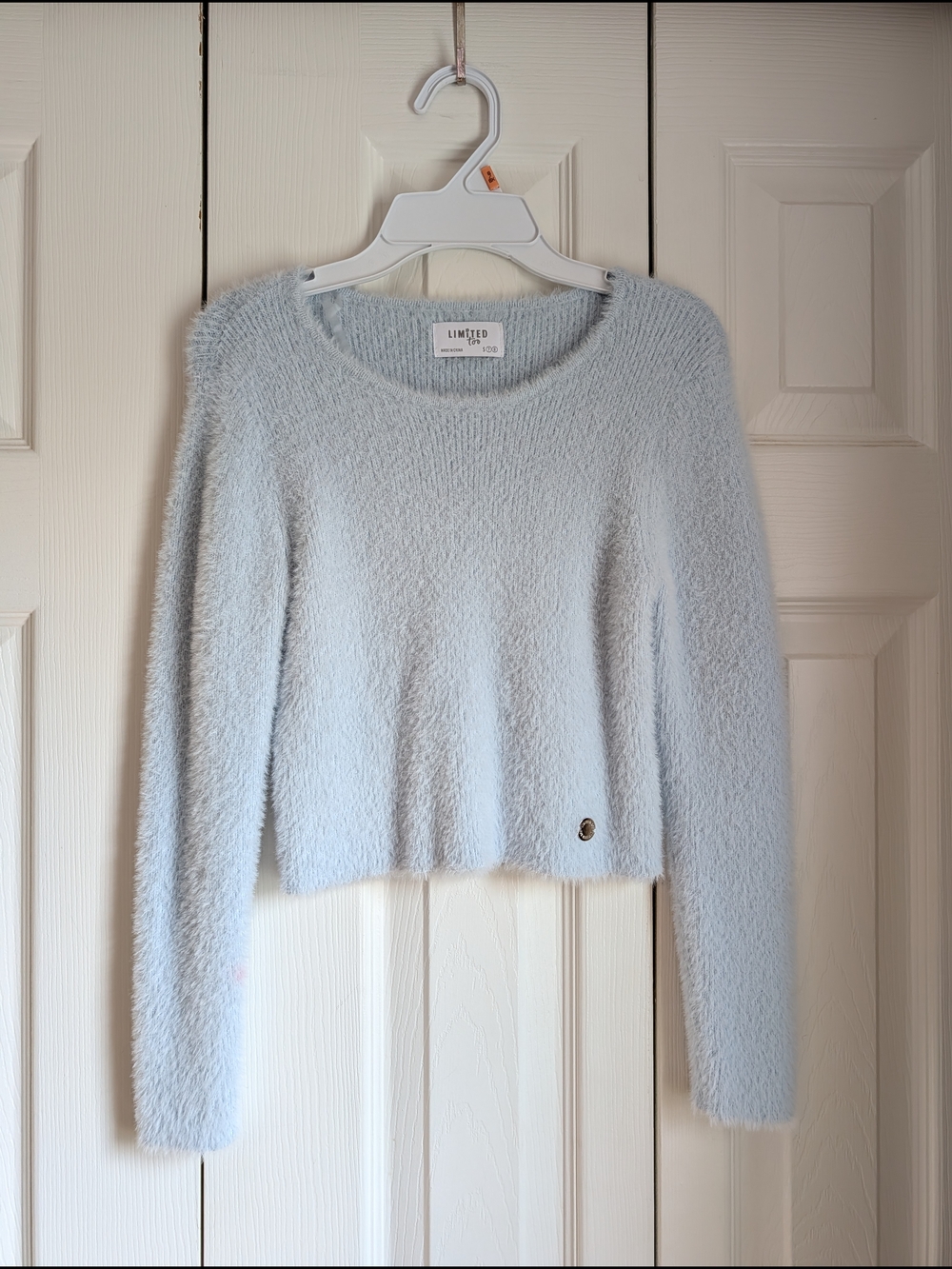 Limited Too Fuzzy Crewneck Sweater